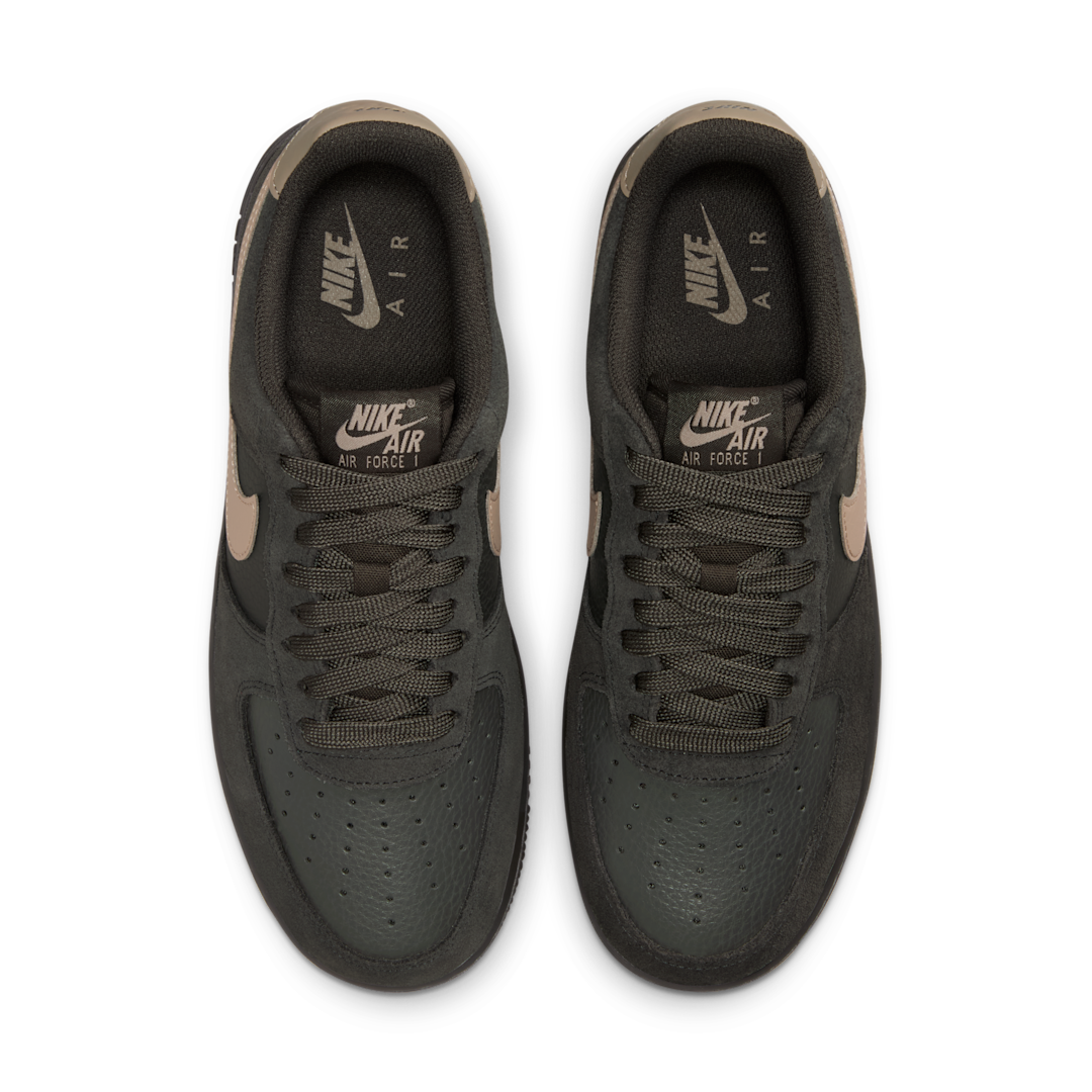 Overkicks - Nike Air Force 1 Low Medium Ash Off Noir (II7650-200) - par completo