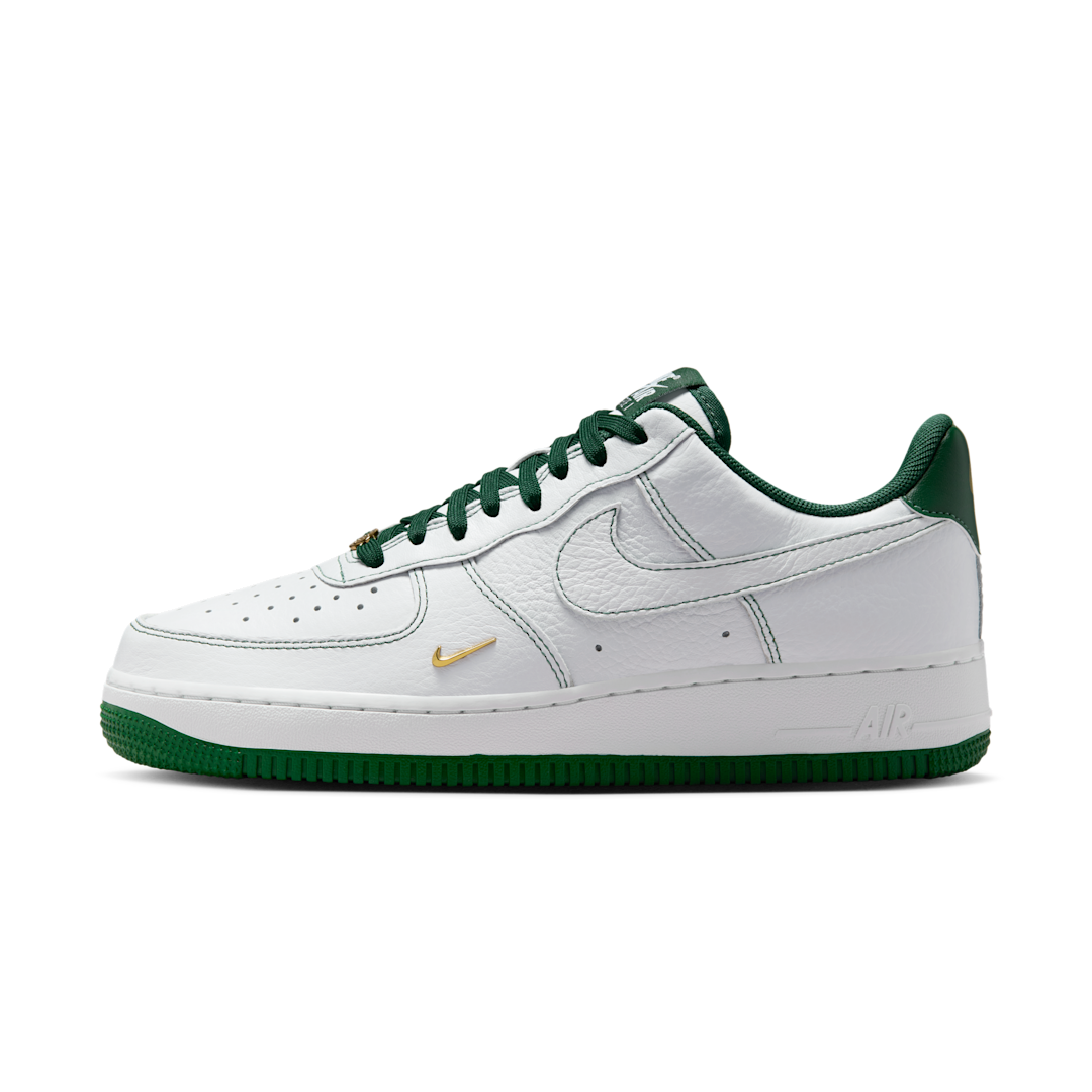 Overkicks - Nike Air Force 1 Low Mini Jewel White Gorge Green (IB6543-102) - vista lateral