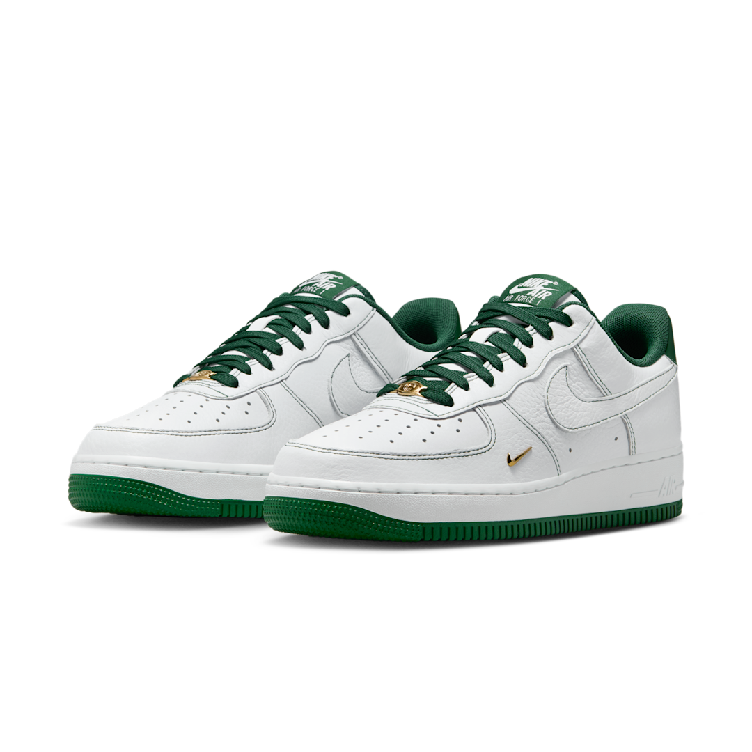 Overkicks - Nike Air Force 1 Low Mini Jewel White Gorge Green (IB6543-102) - vista trasera