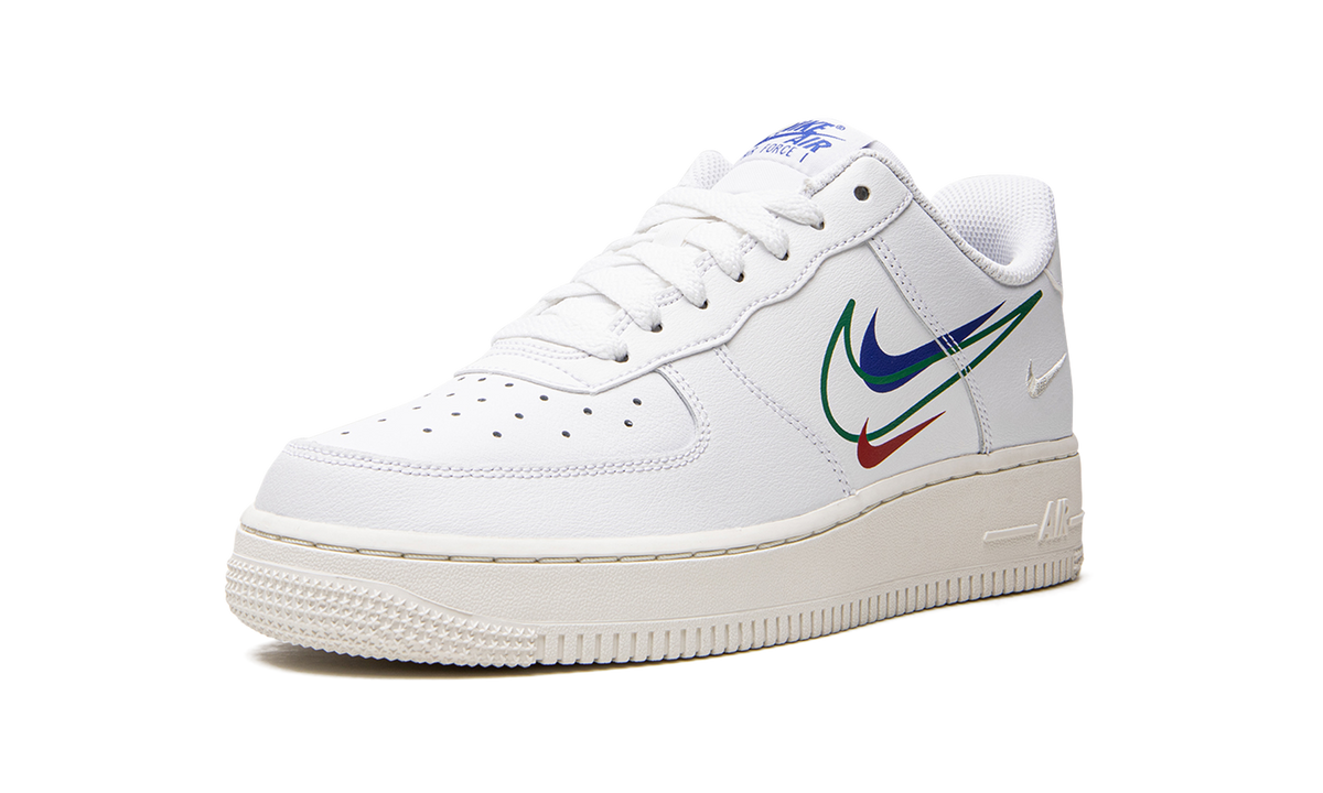 Overkicks - Nike Air Force 1 Low Multi-Swoosh (DM9096-101) - detalle suela