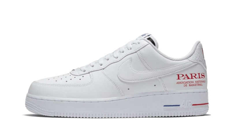 Overkicks - Nike Air Force 1 Low NBA Paris Game (CW2367-100) - vista lateral