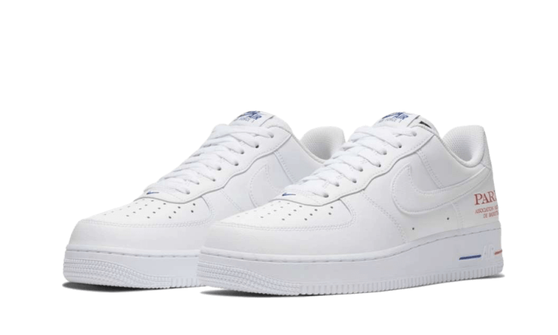 Overkicks - Nike Air Force 1 Low NBA Paris Game (CW2367-100) - vista trasera