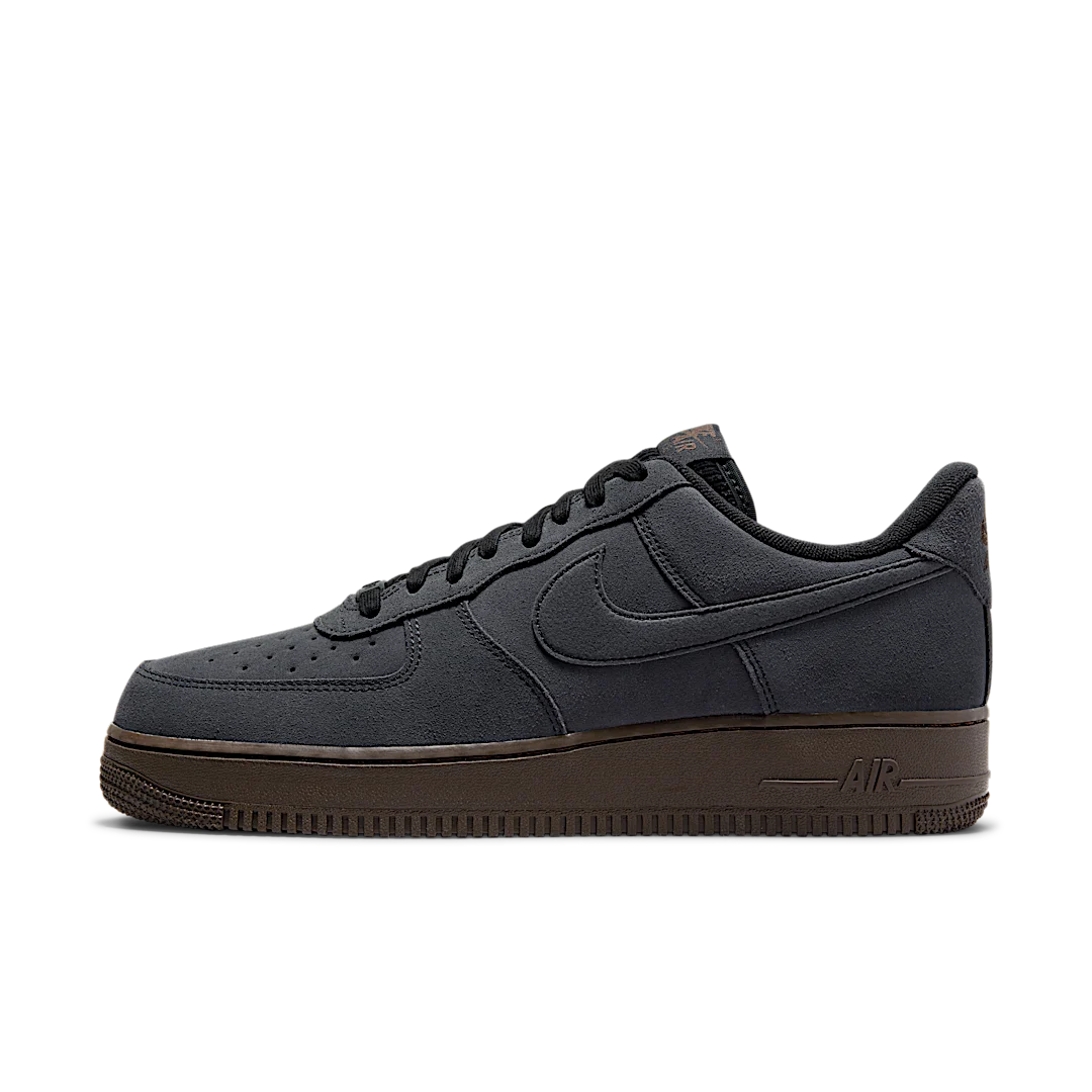 Overkicks - Nike Air Force 1 Low Off Noir Dark Chocolate (DO6730-001) - vista lateral