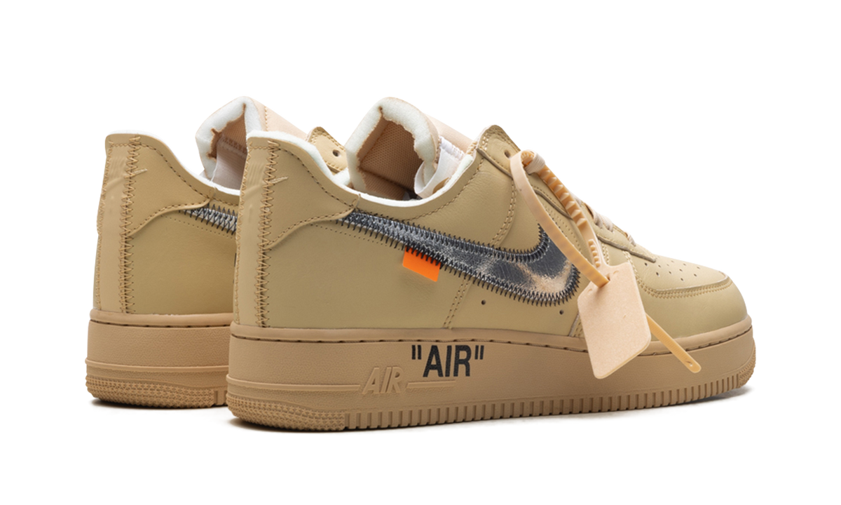 Overkicks - Nike Air Force 1 Low Off-White Sesame (FD6900-200) - par completo