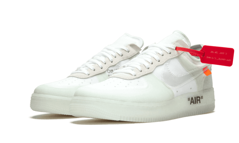Overkicks - Nike Air Force 1 Low Off-White White (AO4606-100) - vista trasera