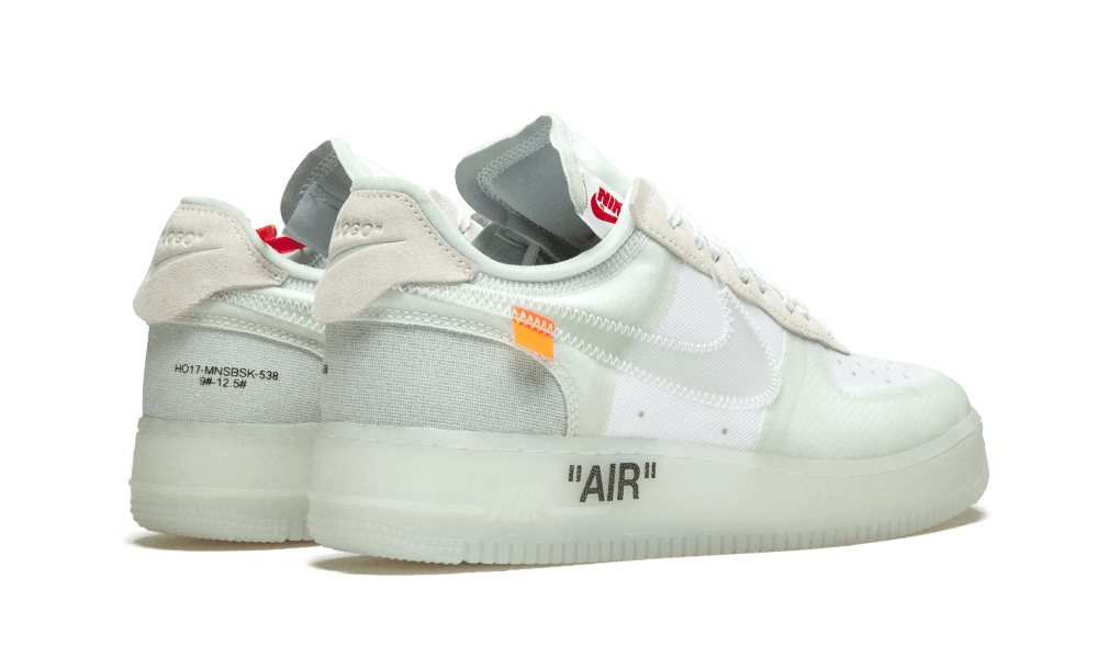 Overkicks - Nike Air Force 1 Low Off-White White (AO4606-100) - par completo