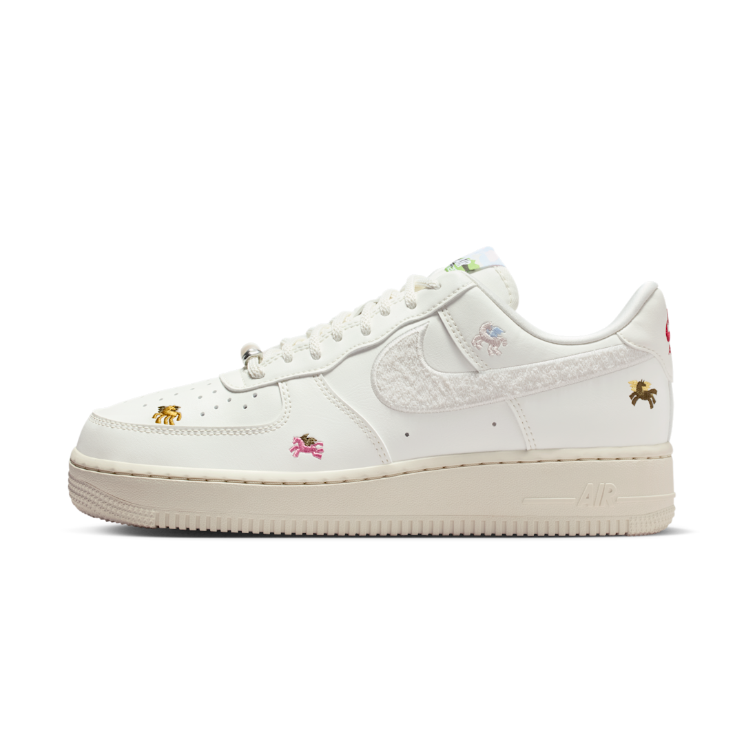 Overkicks - Nike Air Force 1 Low Pegasus Pack Sail (IQ1143-100) - vista lateral