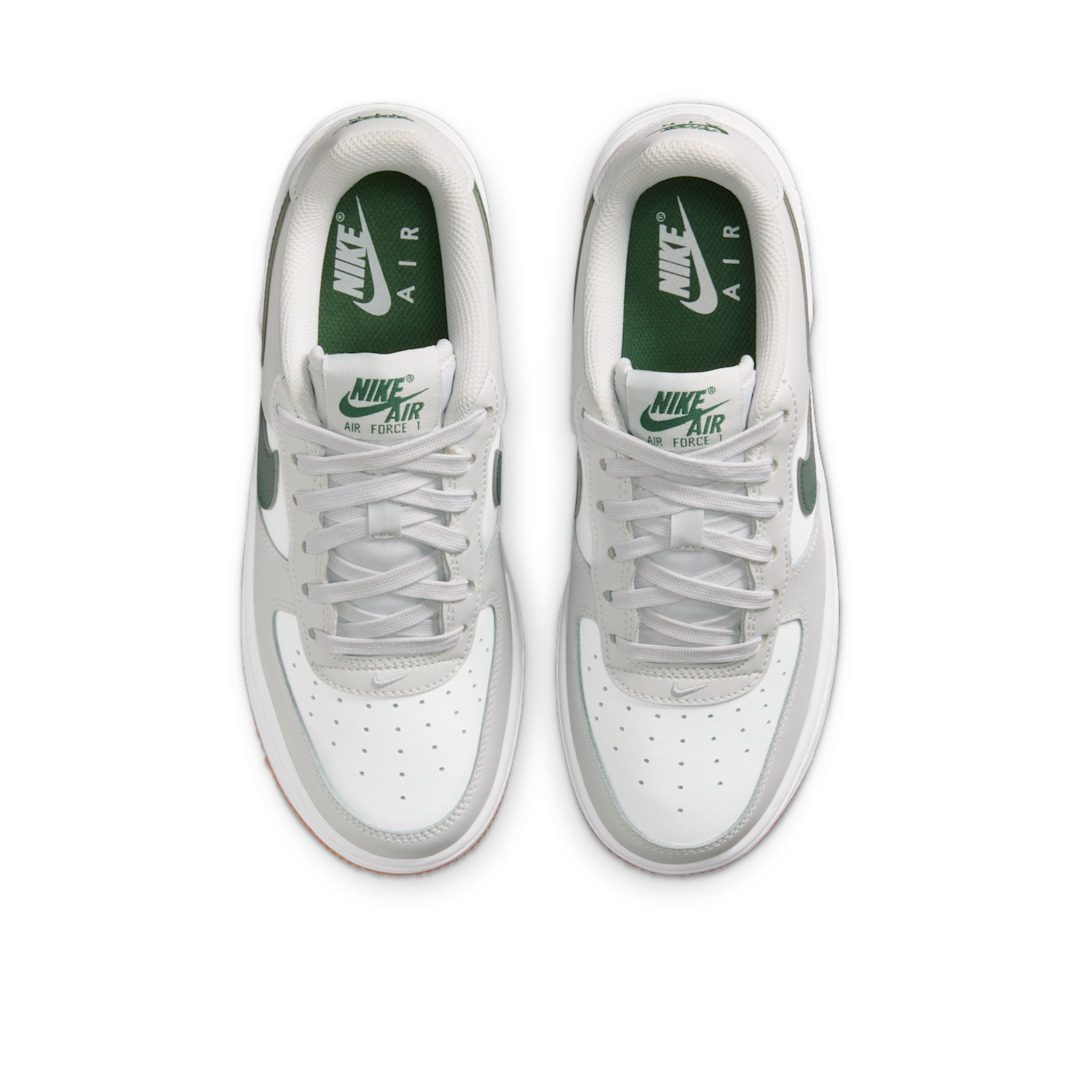 Overkicks - Nike Air Force 1 Low Photon Dust Fir Gum Medium Brown White (CT3839-007) - par completo