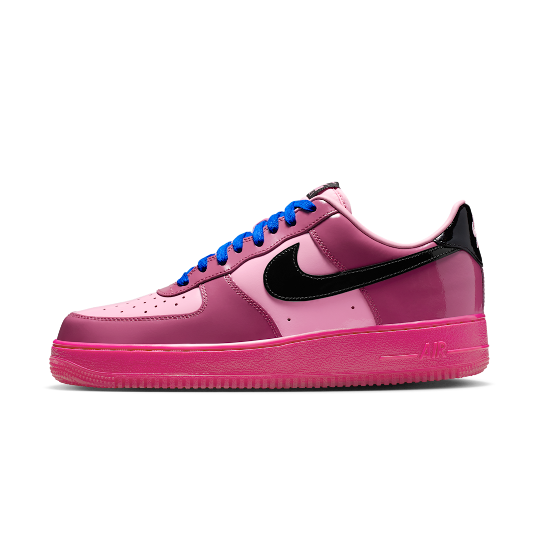 Overkicks - Nike Air Force 1 Low Pink Cooler Mulberry Rose (IO4489-600) - vista lateral