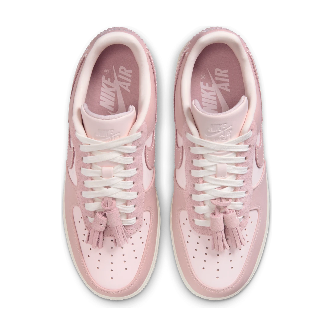 Overkicks - Nike Air Force 1 Low Pink Oxford Tassels (IB4654-661) - par completo