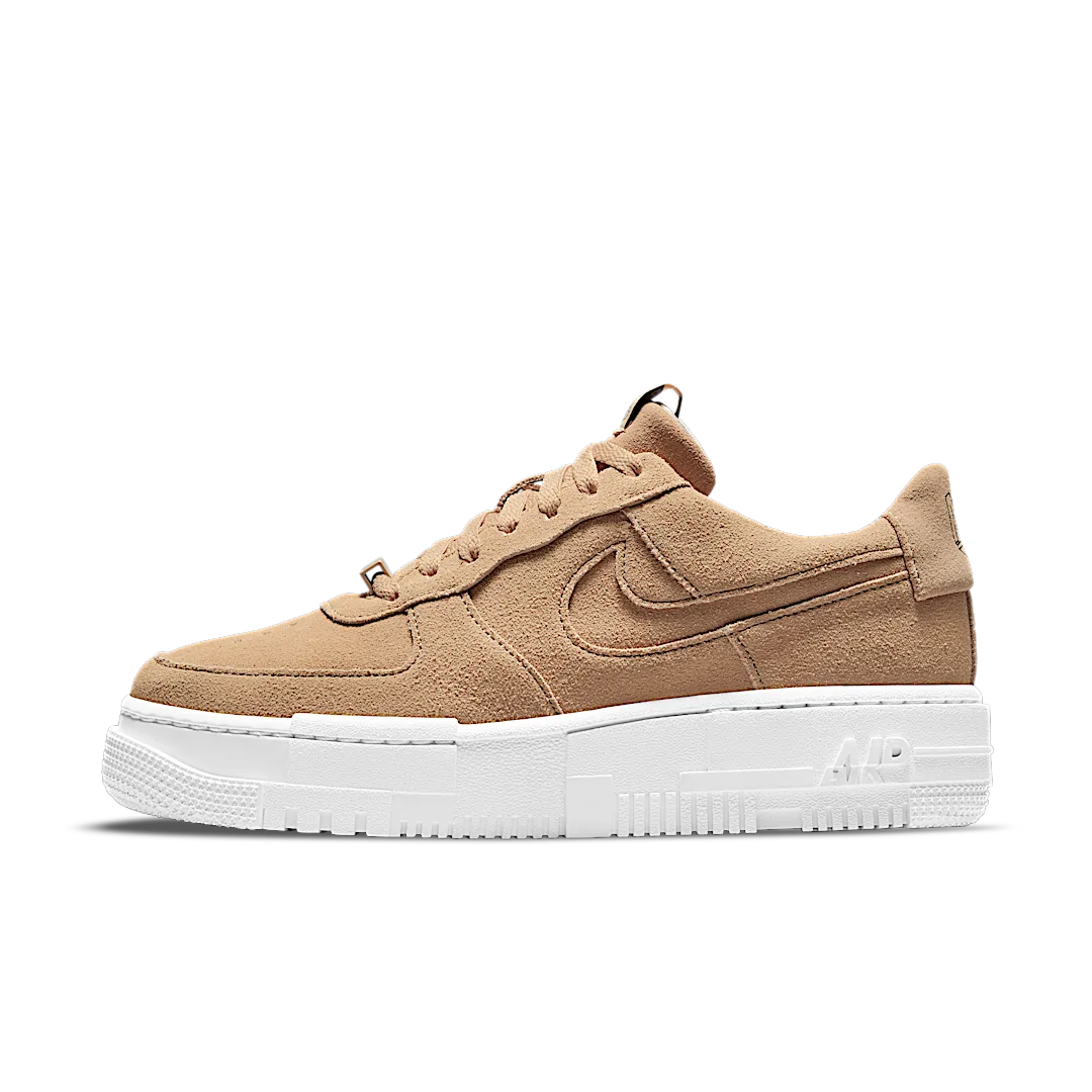 Overkicks - Nike Air Force 1 Low Pixel Hemp (DQ5570-200) - vista lateral