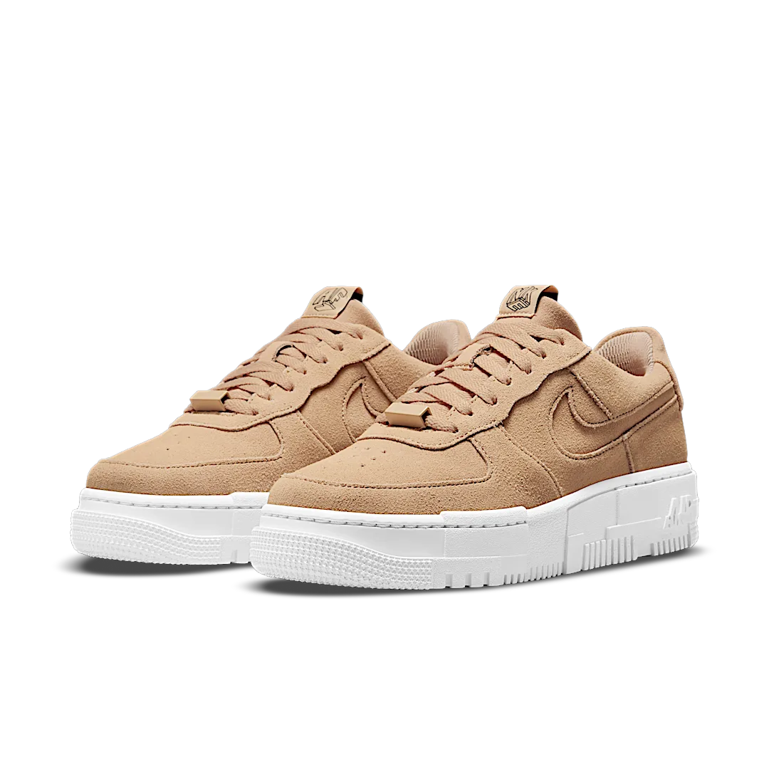 Overkicks - Nike Air Force 1 Low Pixel Hemp (DQ5570-200) - vista trasera