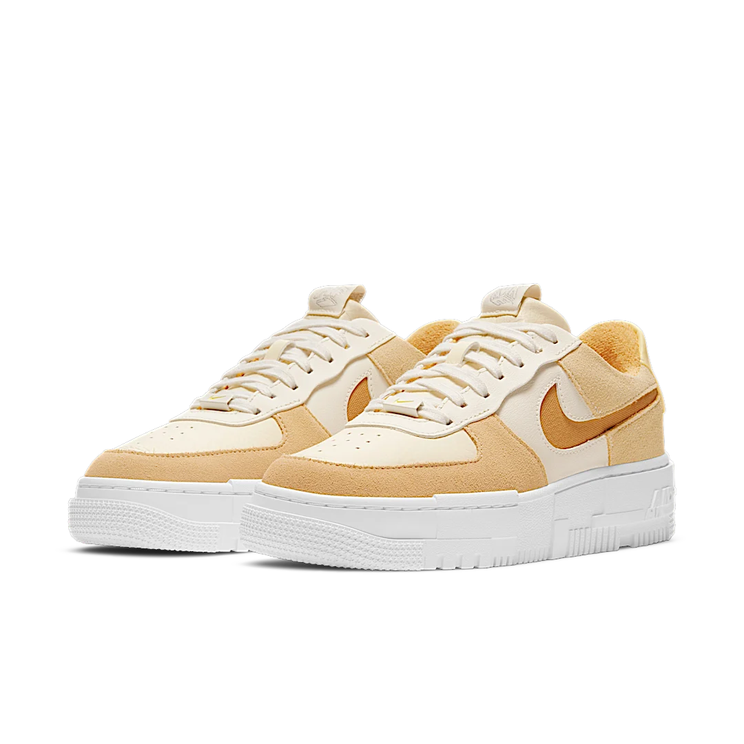 Overkicks - Nike Air Force 1 Low Pixel Sail Coconut Milk (DH3856-100) - vista trasera