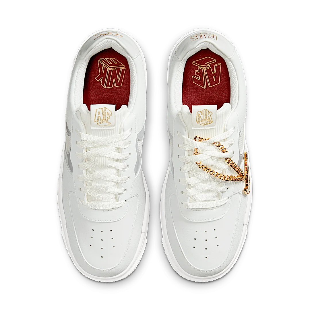 Overkicks - Nike Air Force 1 Low Pixel Summit White (DC1160-100) - par completo