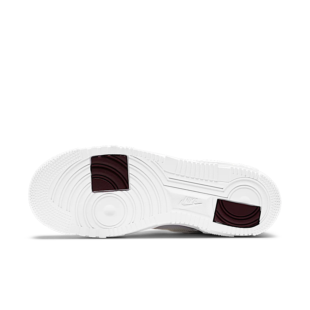 Overkicks - Nike Air Force 1 Low Pixel Summit White (DC1160-100) - detalle suela