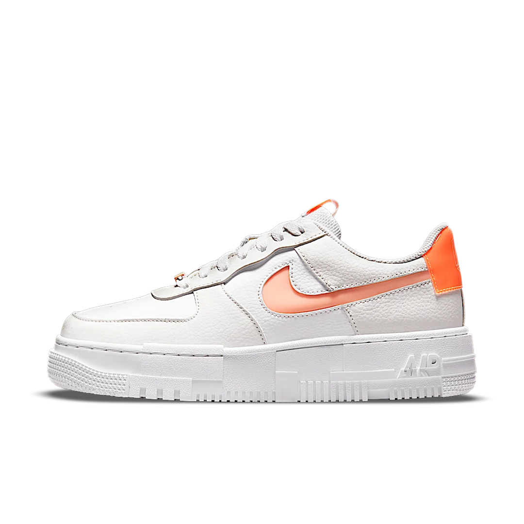 Overkicks - Nike Air Force 1 Low Pixel White Crimson Tint (DM3036-100) - vista lateral
