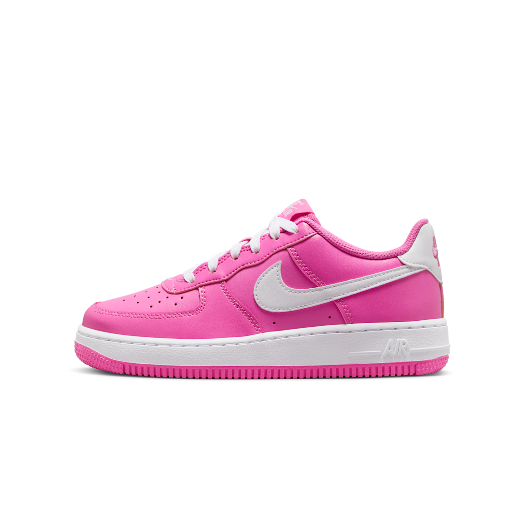 Overkicks - Nike Air Force 1 Low Playful Pink (FV5948-600) - vista lateral