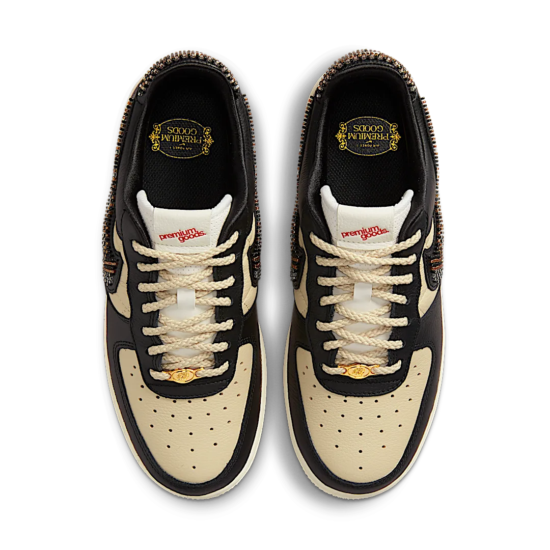 Overkicks - Nike Air Force 1 Low Premium Goods The Sophia (DV2957-001) - par completo