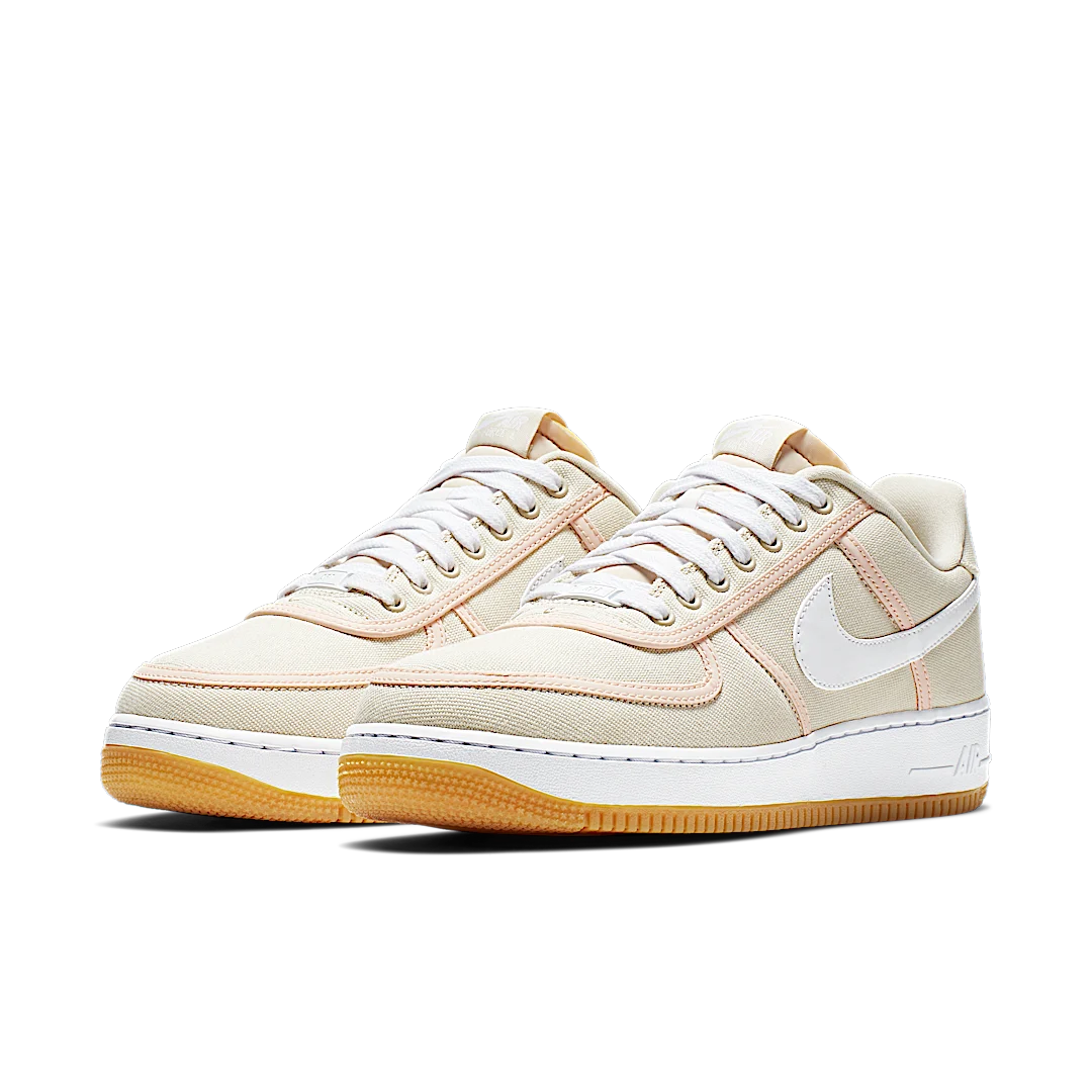 Overkicks - Nike Air Force 1 Low Premium Light Cream Gum (CI9349-200) - vista trasera