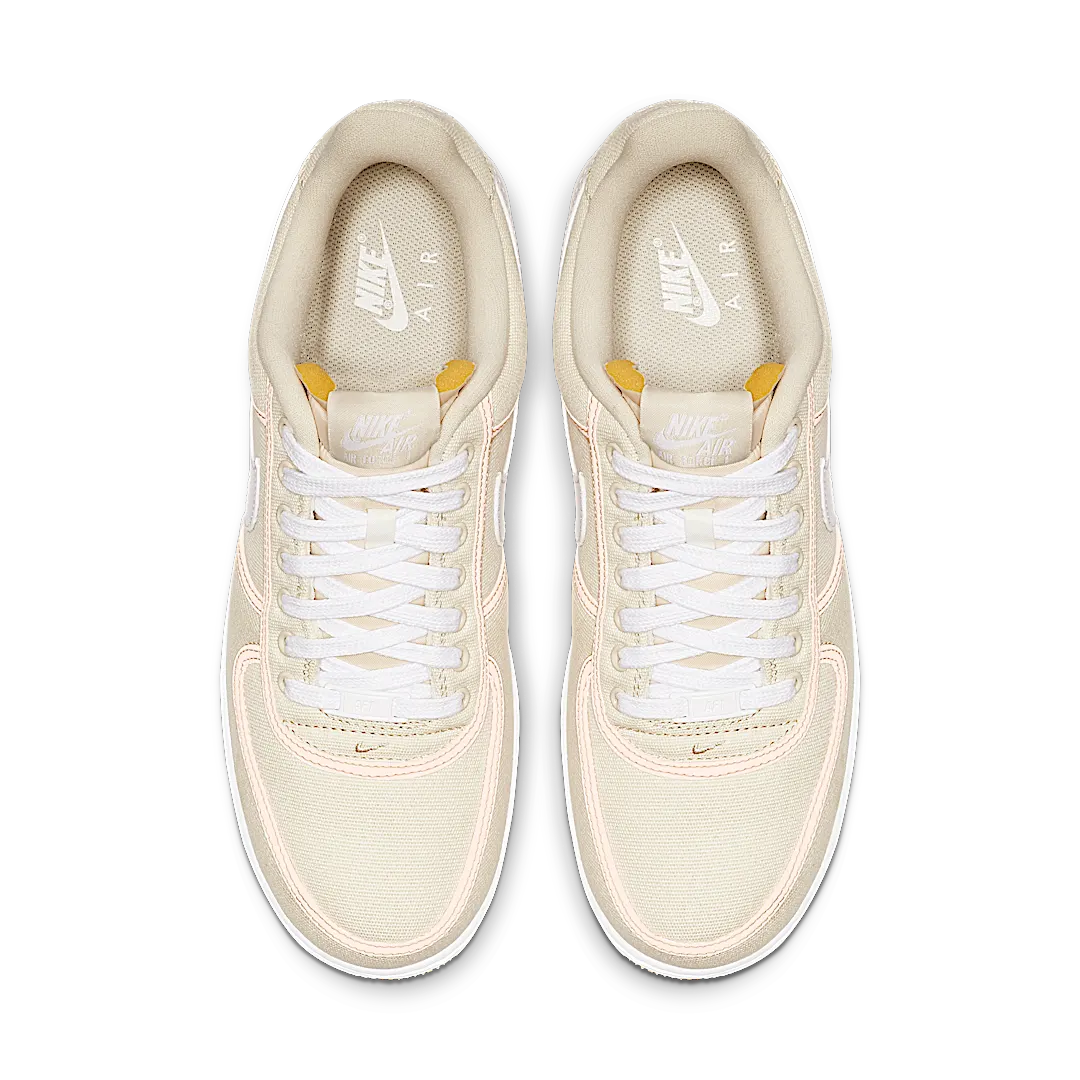 Overkicks - Nike Air Force 1 Low Premium Light Cream Gum (CI9349-200) - par completo