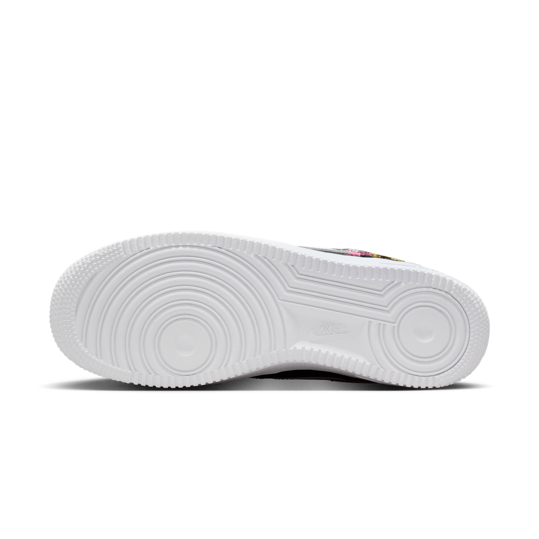 Overkicks - Nike Air Force 1 Low Premium Now Accepting All Flowers Black (IB6644-001) - detalle suela