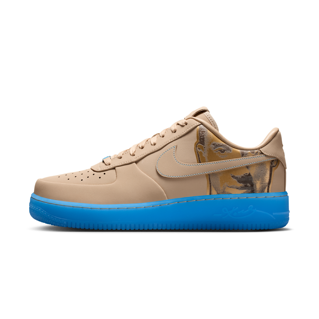 Overkicks - Nike Air Force 1 Low Protro Kobe Bryant Linen (IH1018-200) - vista lateral