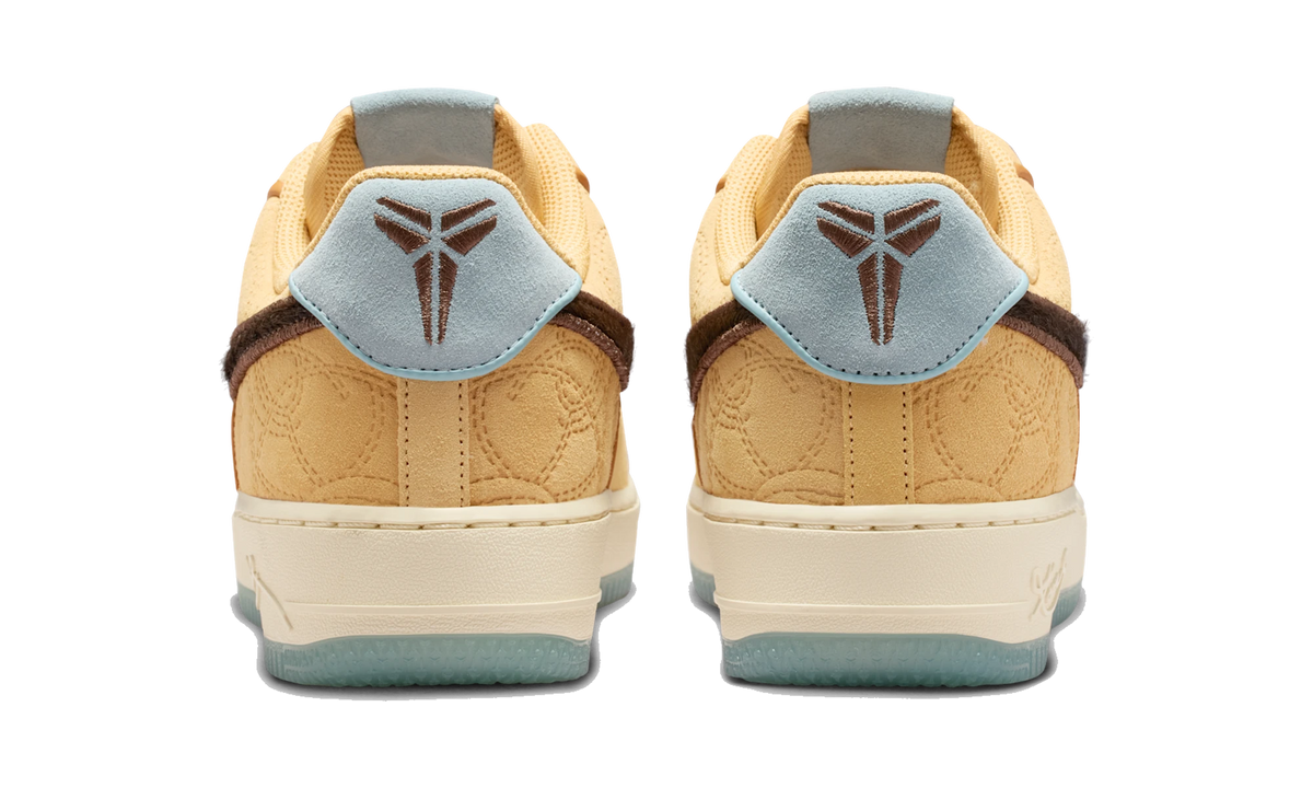 Overkicks - Nike Air Force 1 Low Protro Kobe Bryant Siempre Hermanos (IM0582-700) - detalle talón