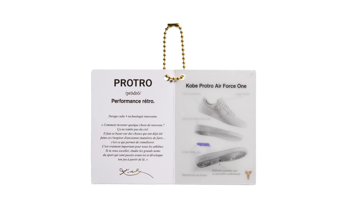 Overkicks - Nike Air Force 1 Low Protro Kobe Bryant Siempre Hermanos (IM0582-700) - detalle