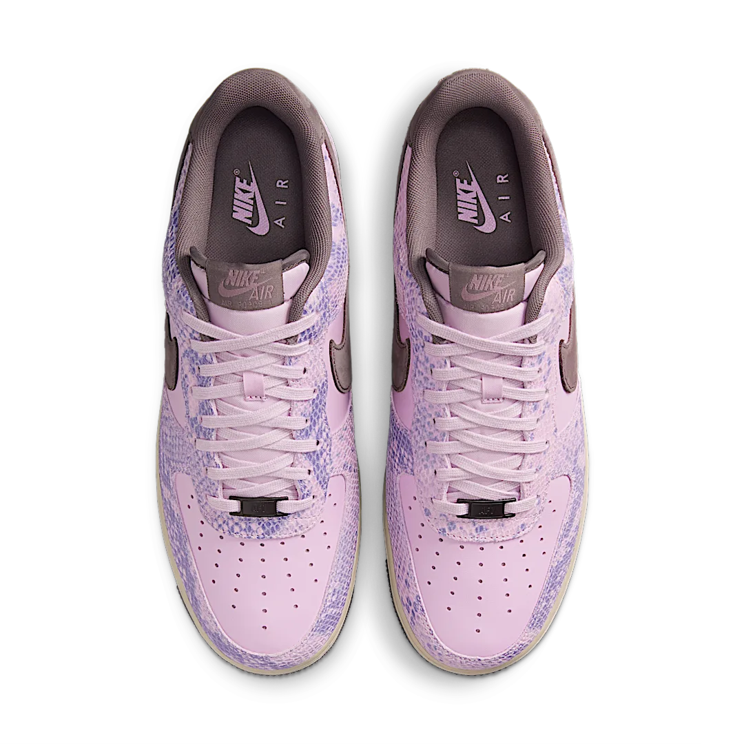Overkicks - Nike Air Force 1 Low Purple Snakeskin (HF2898-500) - par completo