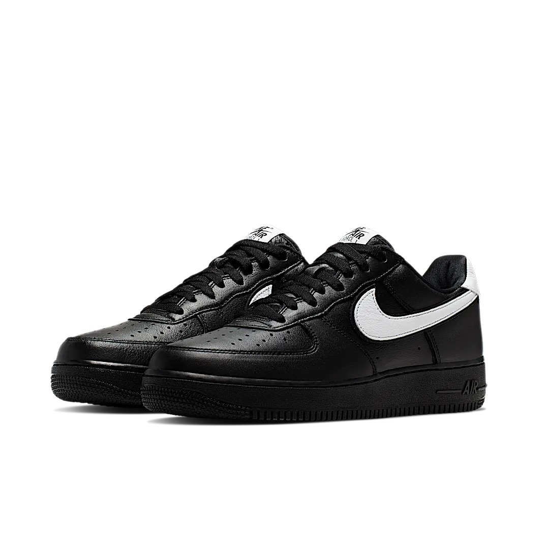 Overkicks - Nike Air Force 1 Low QS Black White (CQ0492-001) - vista trasera