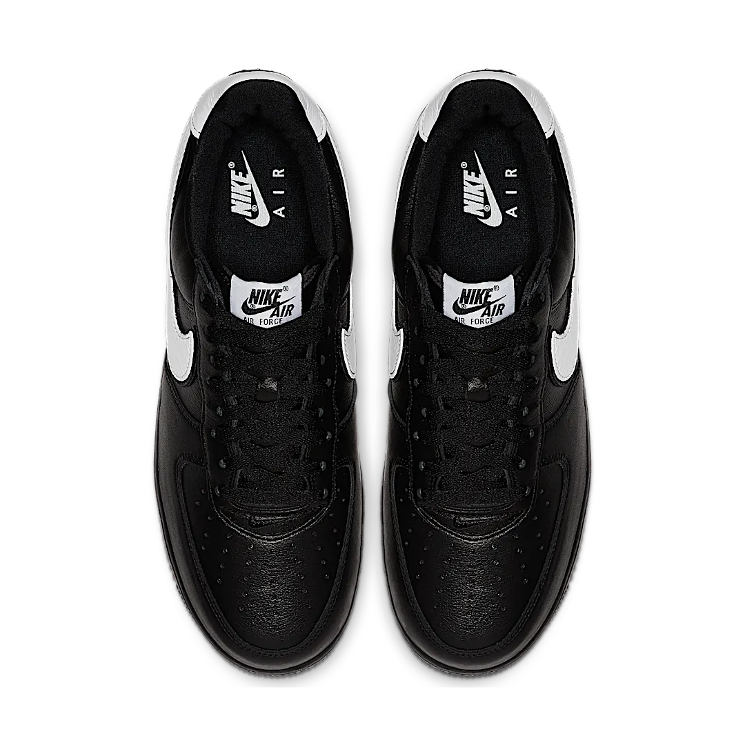 Overkicks - Nike Air Force 1 Low QS Black White (CQ0492-001) - par completo