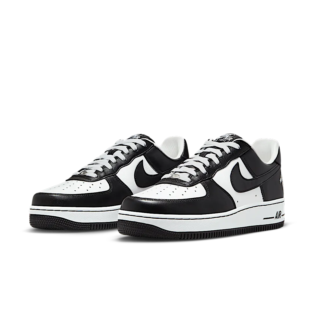Overkicks - Nike Air Force 1 Low QS Terror Squad Blackout (FJ5756-100) - vista trasera