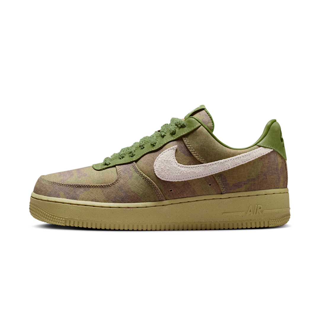 Overkicks - Nike Air Force 1 Low QS Wheatgrass Camo (IO5011-300) - vista lateral