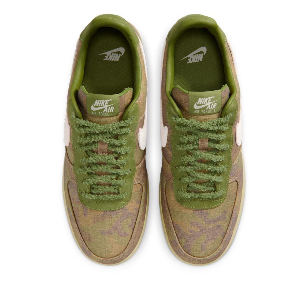 Overkicks - Nike Air Force 1 Low QS Wheatgrass Camo (IO5011-300) - par completo