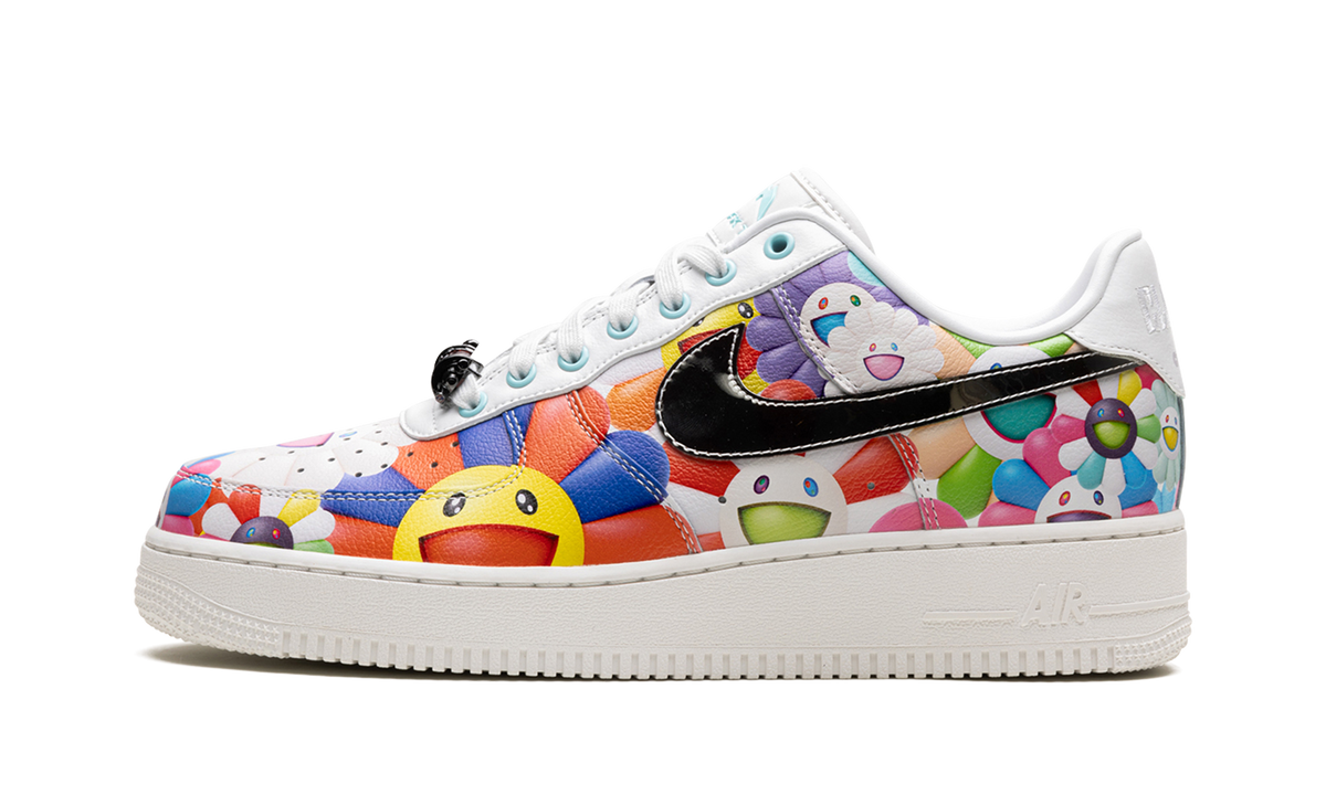 Overkicks - Nike Air Force 1 Low RTFKT Clone X Murakami Drip (Edition of 3815) (FQ4051-900) - vista lateral