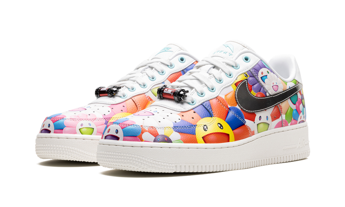 Overkicks - Nike Air Force 1 Low RTFKT Clone X Murakami Drip (Edition of 3815) (FQ4051-900) - vista trasera