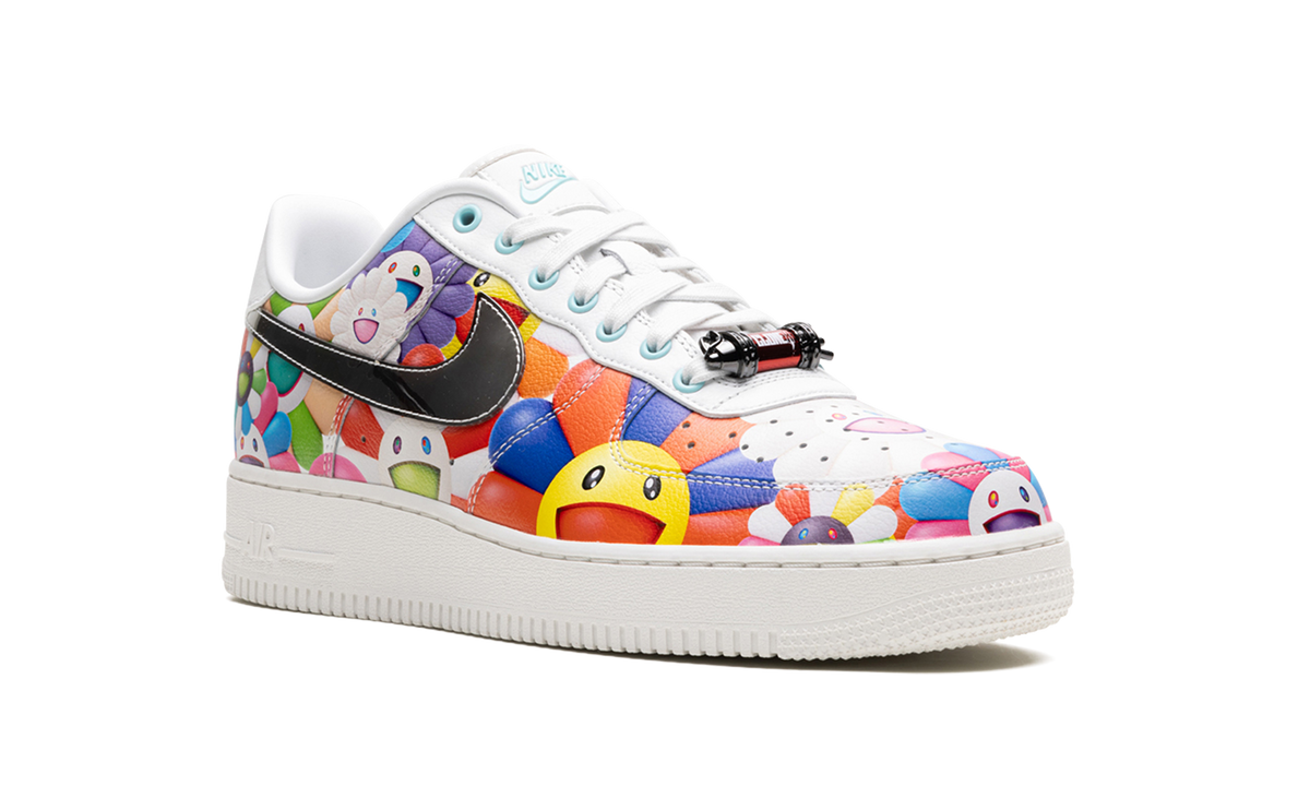 Overkicks - Nike Air Force 1 Low RTFKT Clone X Murakami Drip (Edition of 3815) (FQ4051-900) - detalle lateral interior
