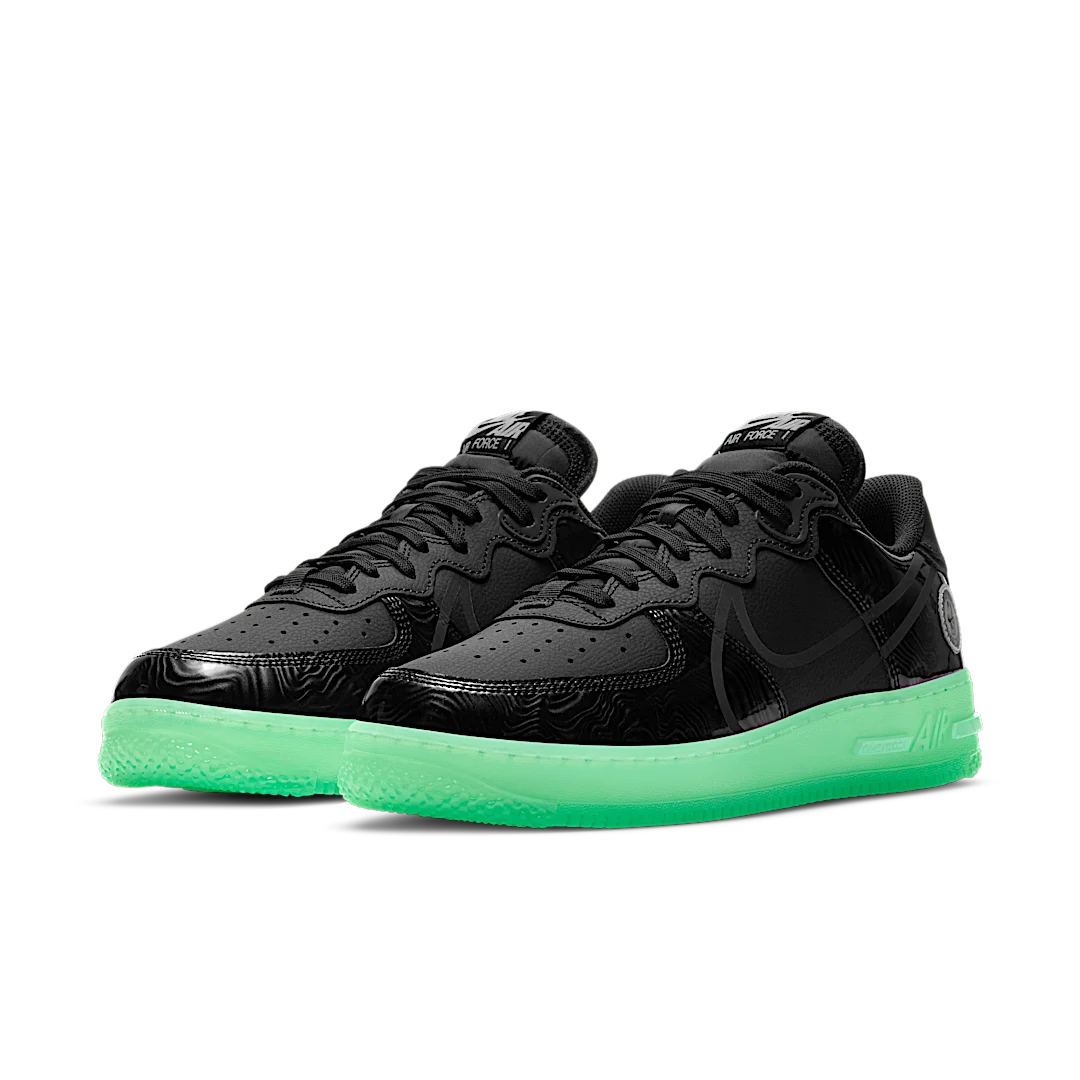 Overkicks - Nike Air Force 1 Low React All-Star (2021) (CV2218-001) - vista trasera