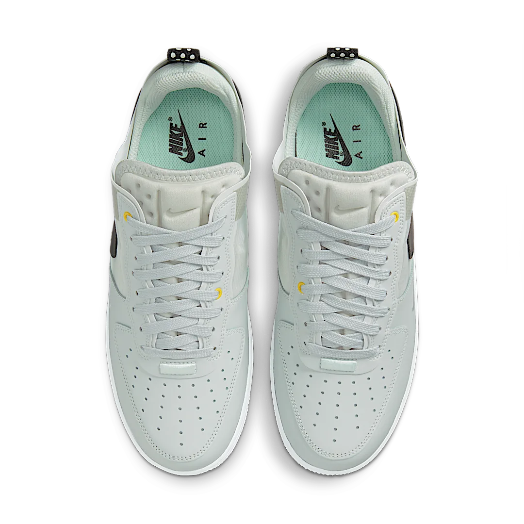 Overkicks - Nike Air Force 1 Low React Mint Foam (DM0573-001) - par completo