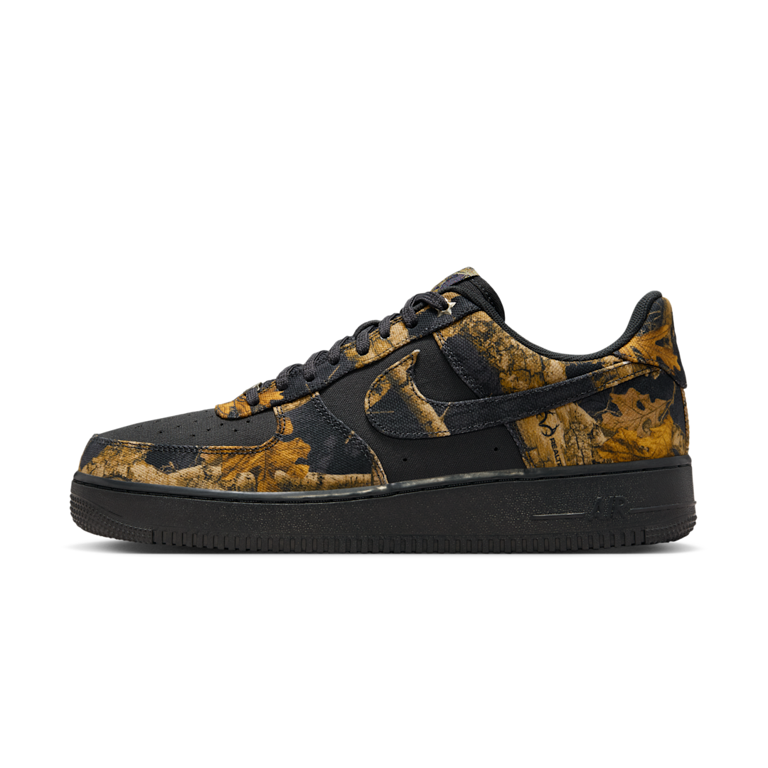 Overkicks - Nike Air Force 1 Low Realtree Black Camo (IH1221-001) - vista lateral