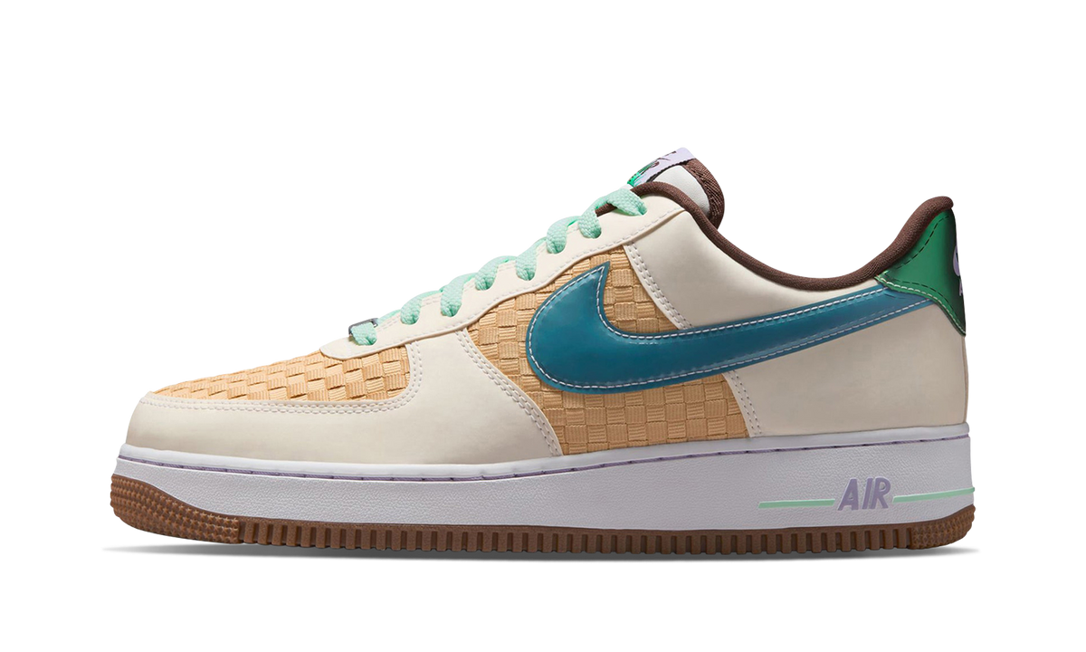 Overkicks - Nike Air Force 1 Low Retro Easter Basket (IB5722-100) - vista lateral