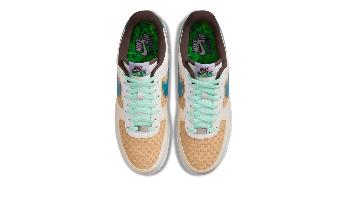 Overkicks - Nike Air Force 1 Low Retro Easter Basket (IB5722-100) - vista trasera
