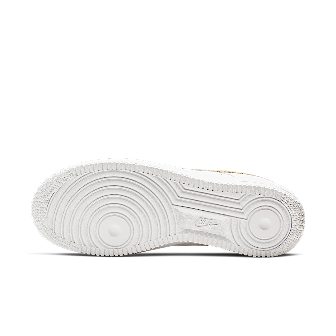 Overkicks - Nike Air Force 1 Low Retro Ivory Snake (AO1635-100) - detalle suela