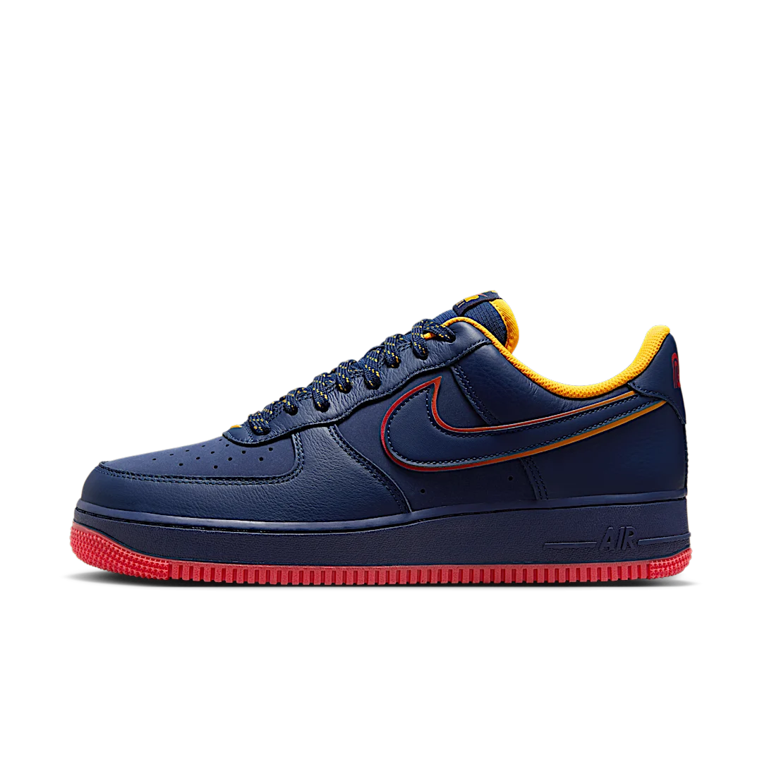 Overkicks - Nike Air Force 1 Low Retro Lettering (HV5752-410) - vista lateral