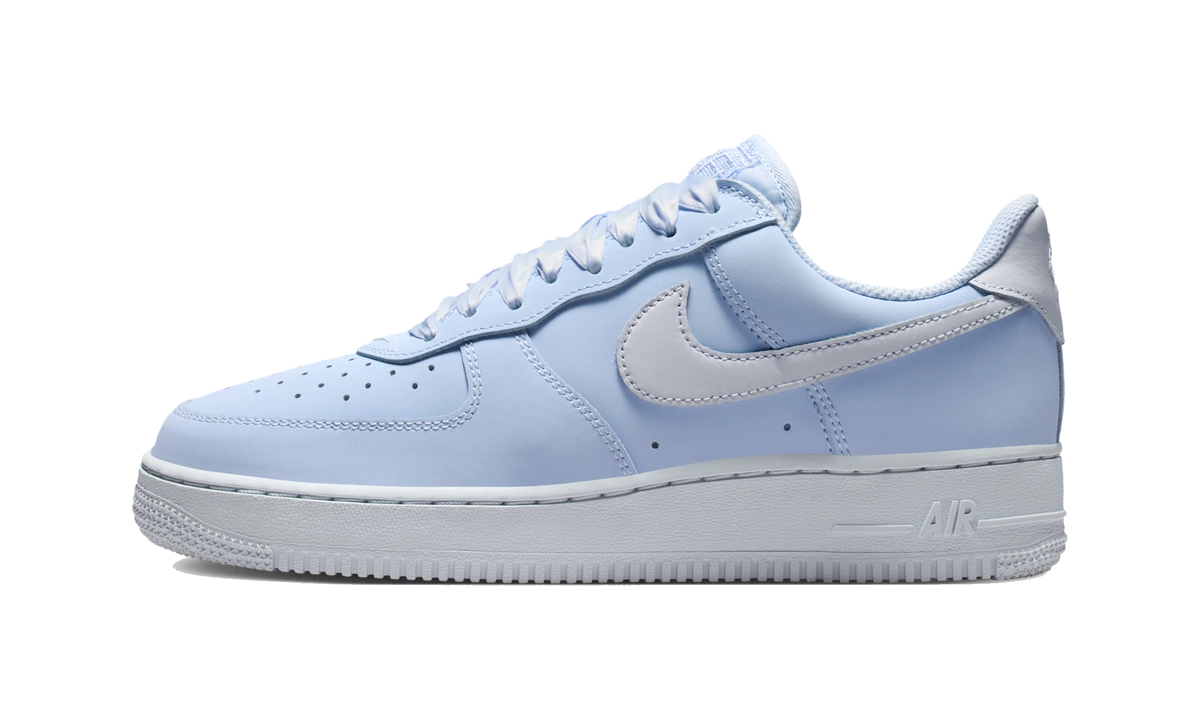 Overkicks - Nike Air Force 1 Low Retro Premium Ribbon Lace Hydrogen Blue (IR0871-400) - vista lateral