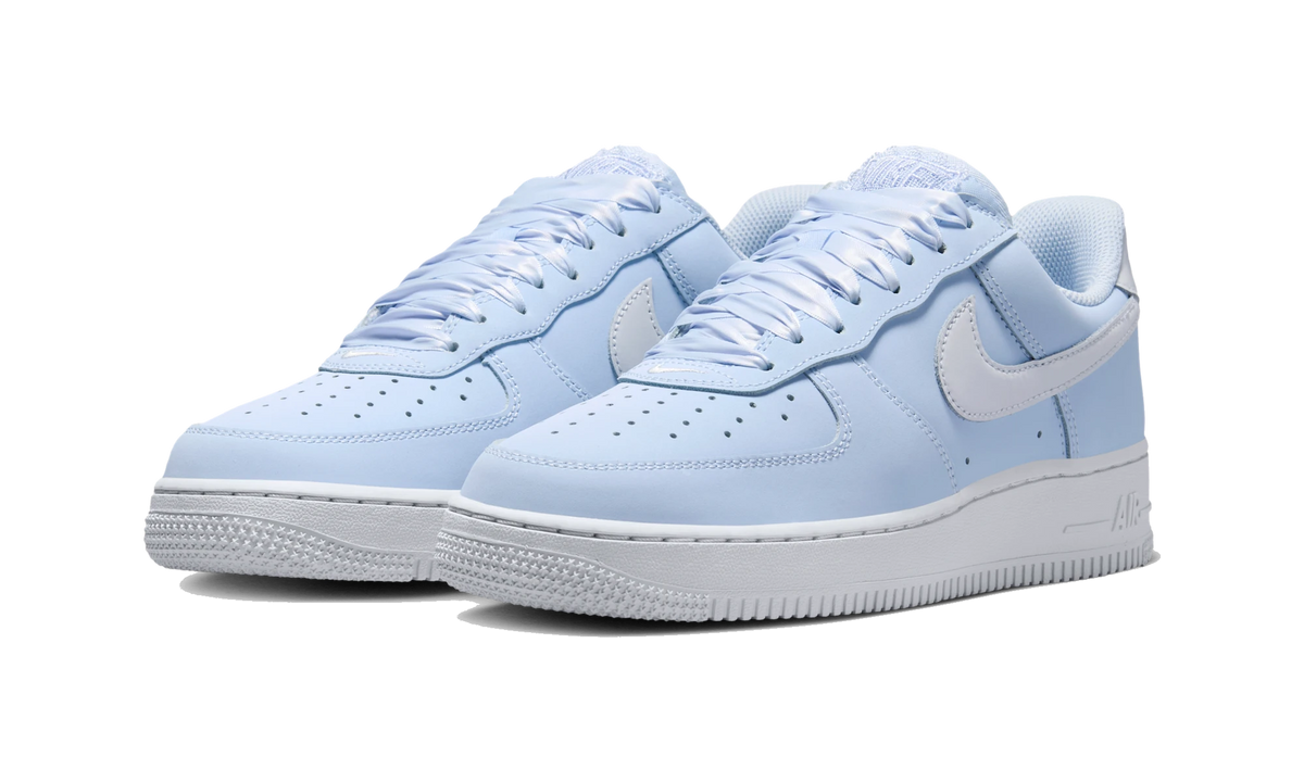 Overkicks - Nike Air Force 1 Low Retro Premium Ribbon Lace Hydrogen Blue (IR0871-400) - vista trasera