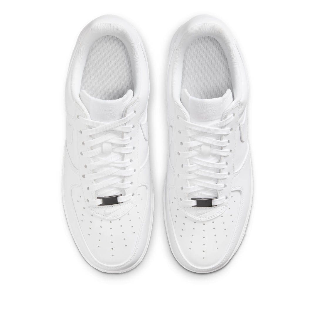 Overkicks - Nike Air Force 1 Low Retro Premium Triple White (IM3078-100) - par completo