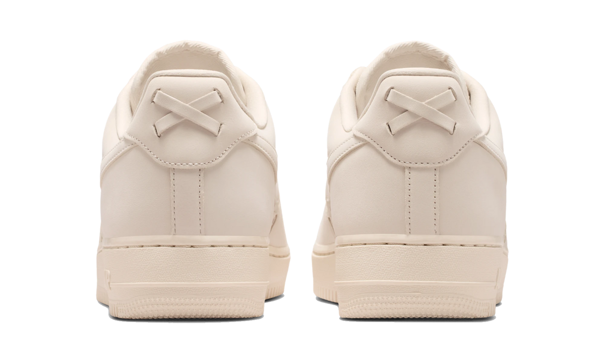 Overkicks - Nike Air Force 1 Low Retro Premium Woven Sanddrift Pale Ivory (IM5755-100) - detalle talón