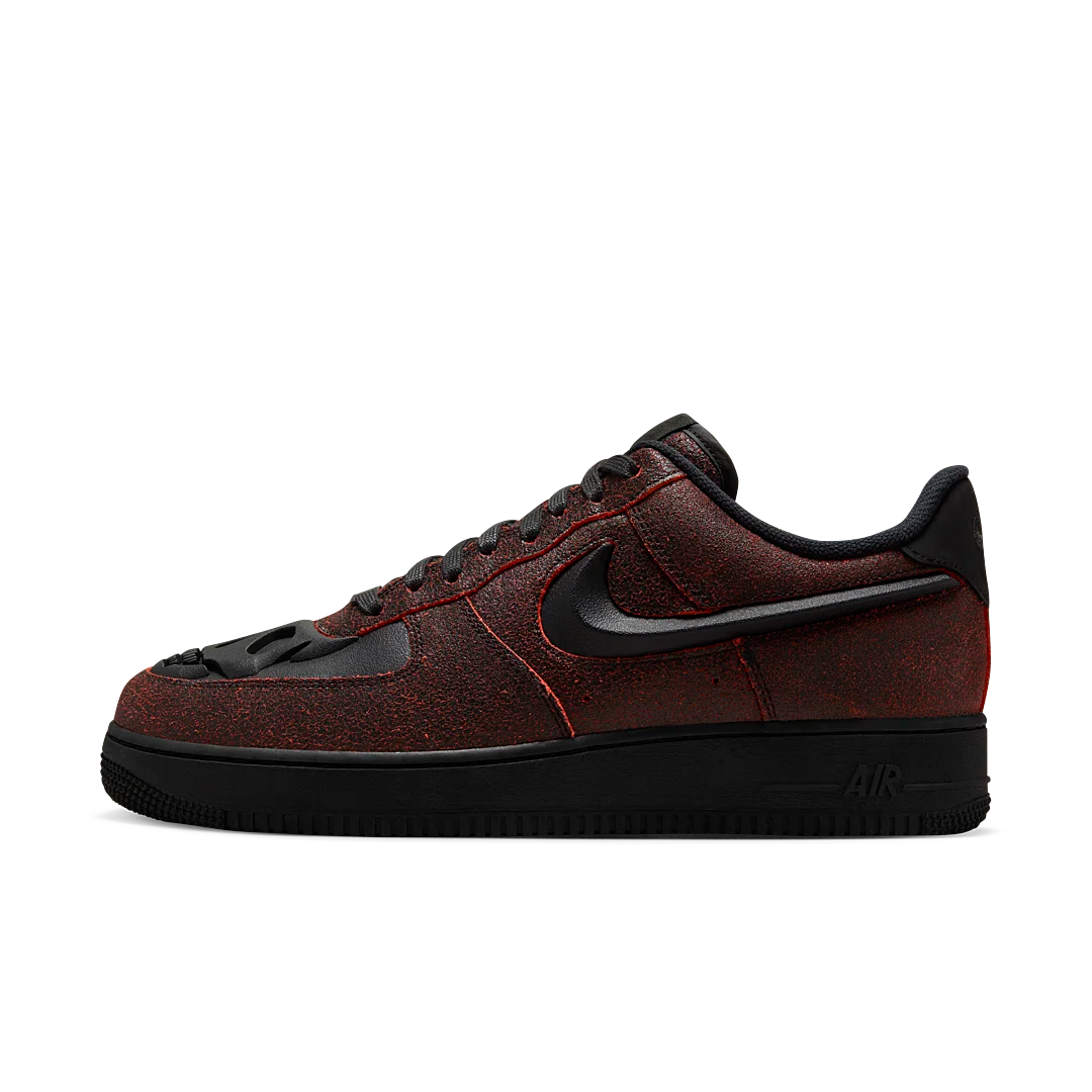 Overkicks - Nike Air Force 1 Low Retro QS Halloween Skull (HV2016-001) - vista lateral