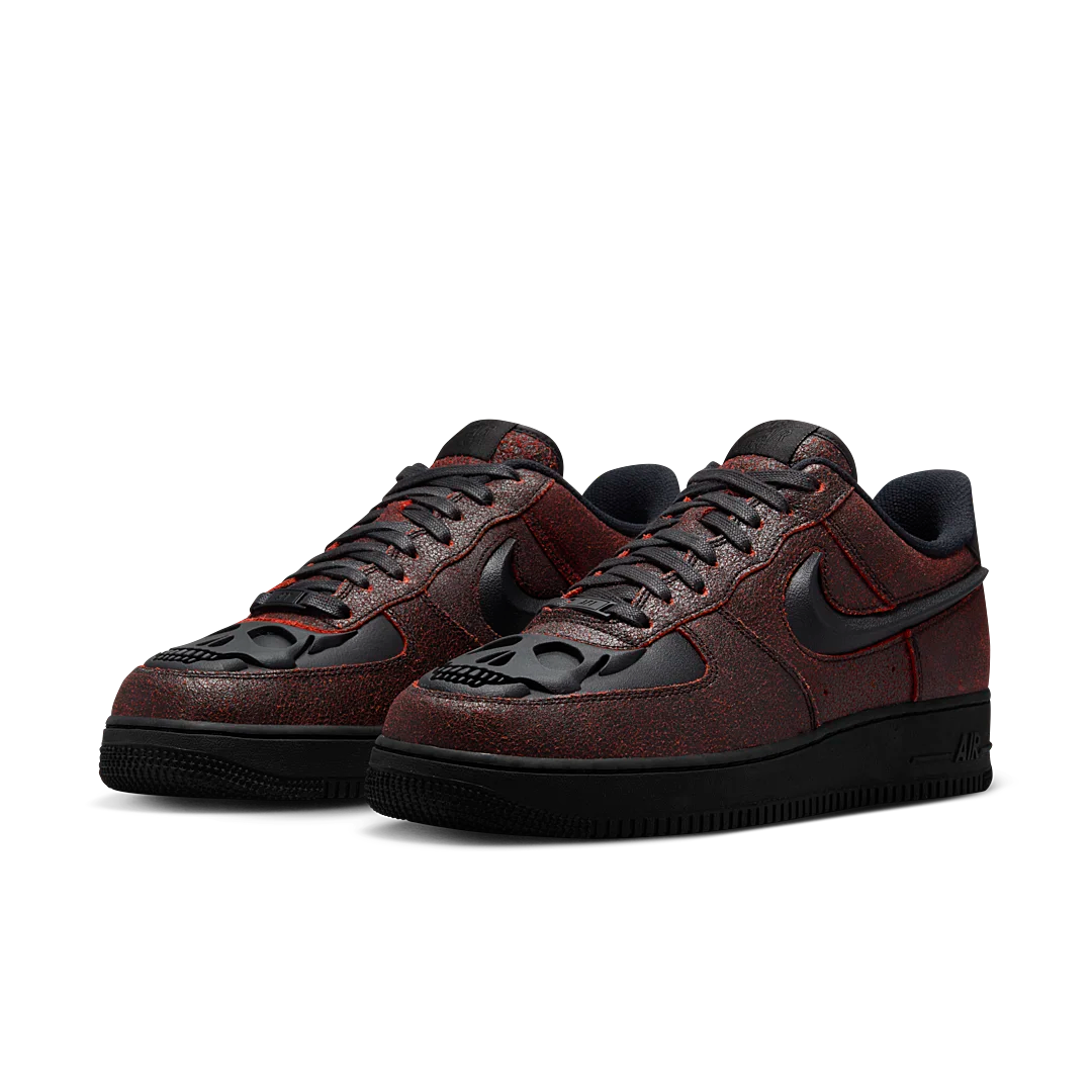 Overkicks - Nike Air Force 1 Low Retro QS Halloween Skull (HV2016-001) - vista trasera